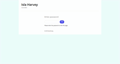 Desktop Screenshot of islaharvey.com